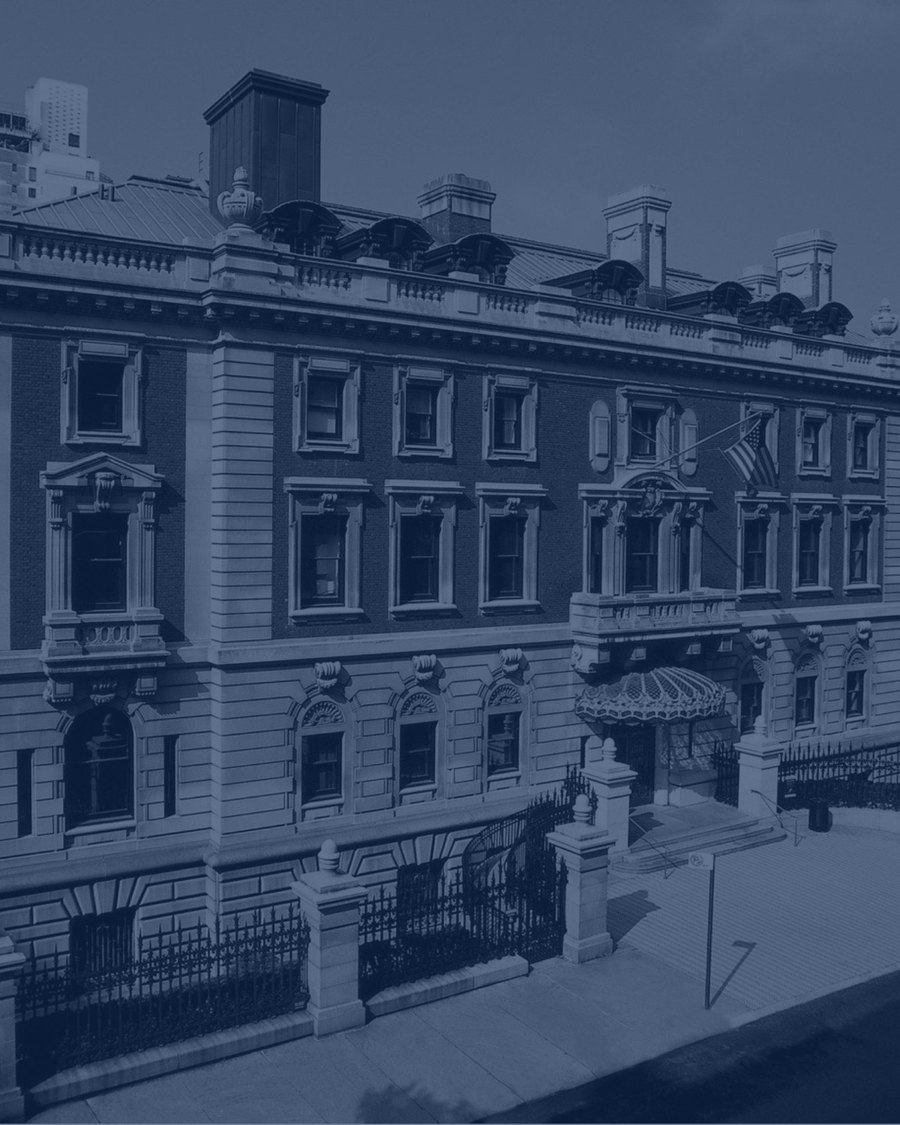 Carnegie Hill mansion facade